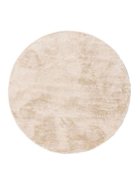 benuta Fellteppich Furry, rund, Höhe: 11 mm, Teppich Wohnzimmer, Esszimmer, günstig online kaufen