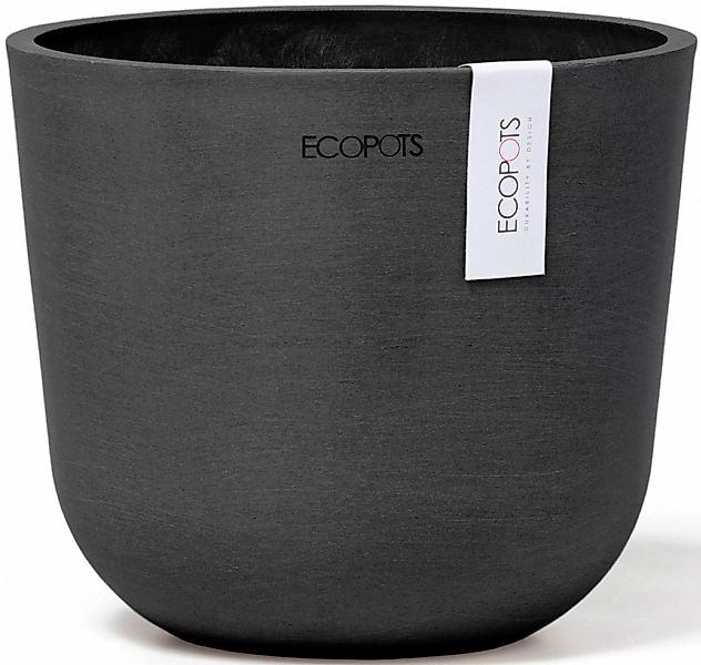 ECOPOTS Blumentopf "Oslo Mini 16 Dunkelgrau", für den Innenbereich günstig online kaufen