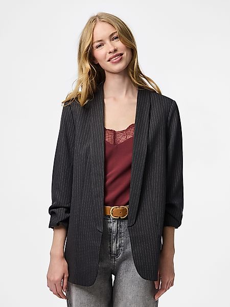 pieces Blusenblazer PCBOSELLA 3/4 PINSTRIPE BLAZER günstig online kaufen
