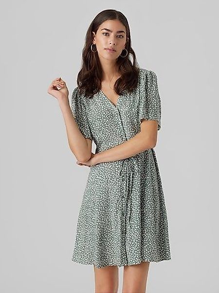 Vero Moda Minikleid VMALBA SS SHORT DRESS WVN NOOS Viskose, regular fit günstig online kaufen