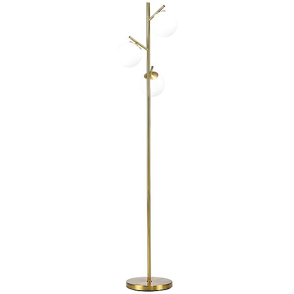 HOMCOM Stehlampe Standleuchte mit 3 E27 günstig online kaufen