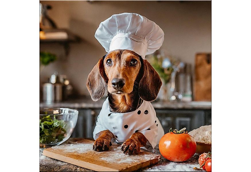 artissimo Glasbild Bild aus Glas 30x30 cm / Wandbild Küche / Küchendeko Wan günstig online kaufen