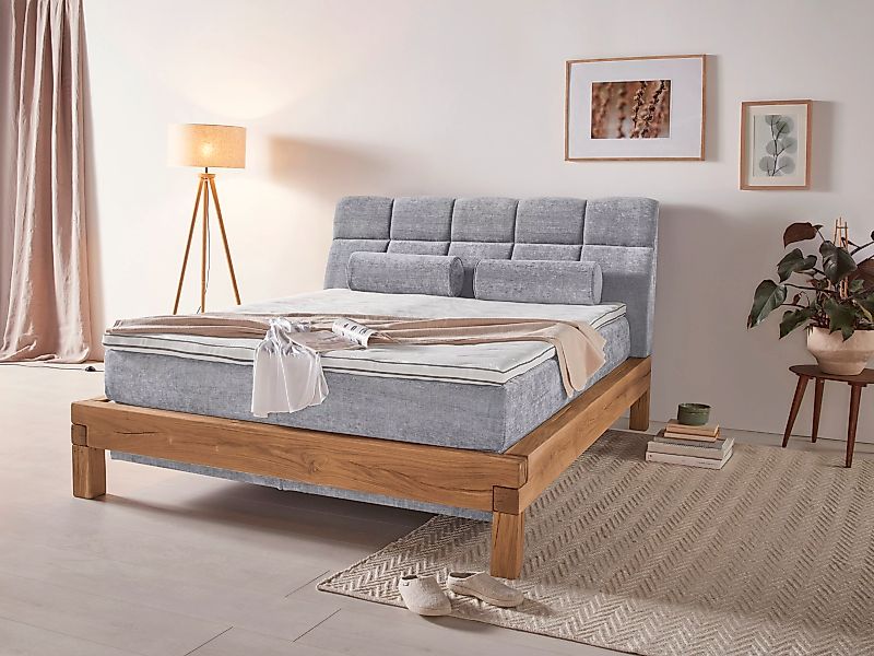 Home affaire Boxspringbett "Villads", Liegefläche: 160/200 cm aus Balkeneic günstig online kaufen