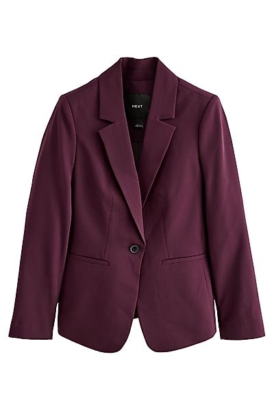 Next Jackenblazer Einreihiger Blazer mit Karomuster, günstig online kaufen