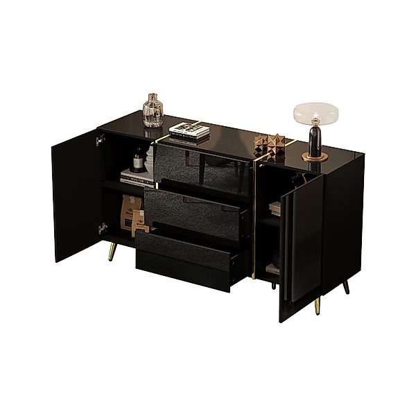OKWISH Sideboard mit Stauraum, Höhenverstellbar (Kommode, günstig online kaufen