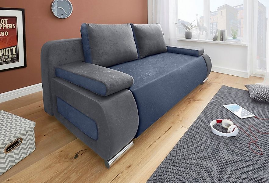 COLLECTION AB Schlafsofa Moritz, mit Bettfunktion und Bettkasten, komfortab günstig online kaufen