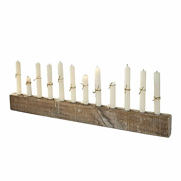 Mirabeau Kerzenständer Kerzenständer Nicky braun günstig online kaufen
