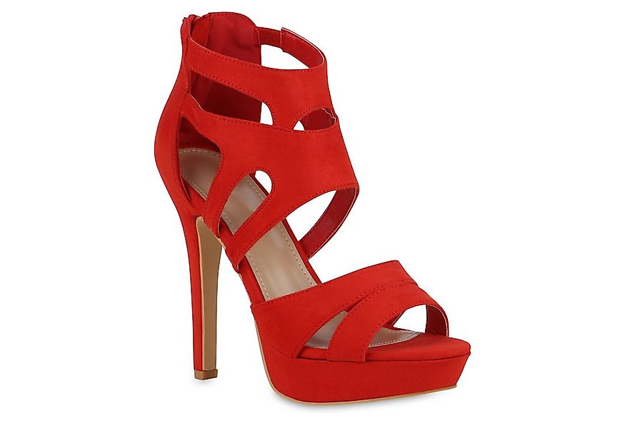 VAN HILL 841366 High-Heel-Sandalette Damen High Heels Sandalette Stiletto C günstig online kaufen