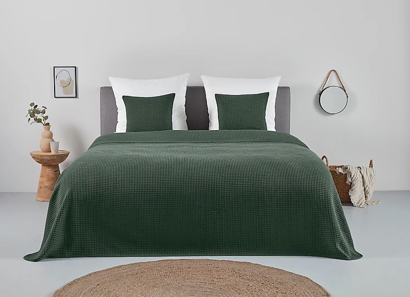 OTTO home Tagesdecke "Greta" in Waffelpiqué Optik, viele Farben erhältlich, günstig online kaufen