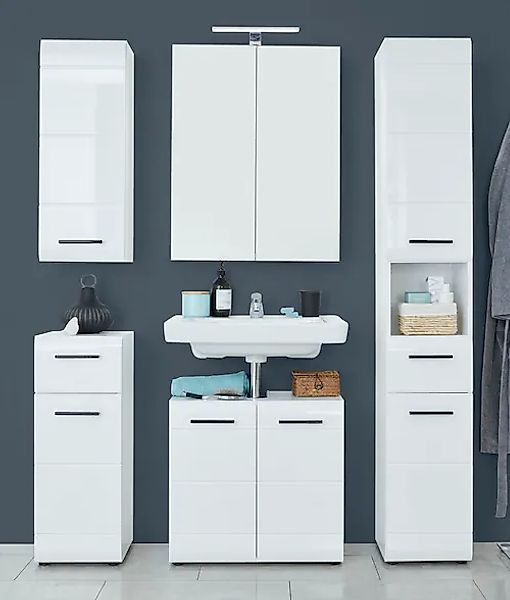 welltime Badmöbel-Set »Sovana« Set, 5 Stk. tlg. günstig online kaufen