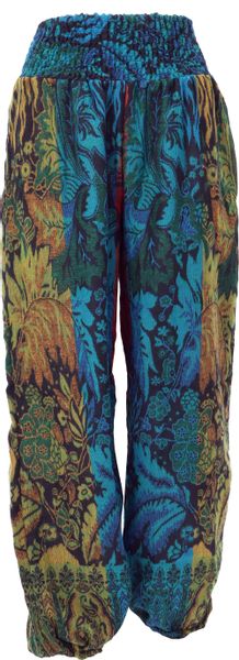 Guru-Shop Relaxhose Flauschige Boho Pluderhose, Wohlfühlhose günstig online kaufen