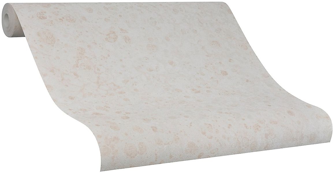 Marburg Vliestapete Struktur Pigmente Beige 10,05 m x 0,70 m FSC® günstig online kaufen