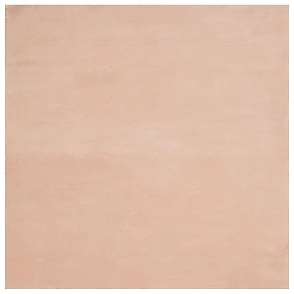 vidaXL Teppich HUARTE Kurzflor Weich und Waschbar Blassrosa 160x160 cm 3751 günstig online kaufen