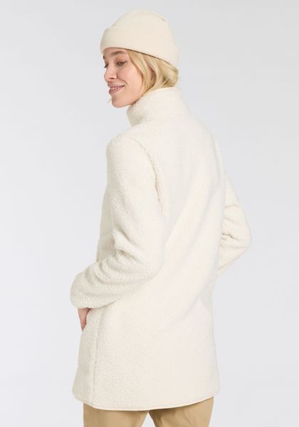 Jack Wolfskin Fleecejacke "HIGH CURL COAT W" warmer Sherpa Fleecemantel günstig online kaufen