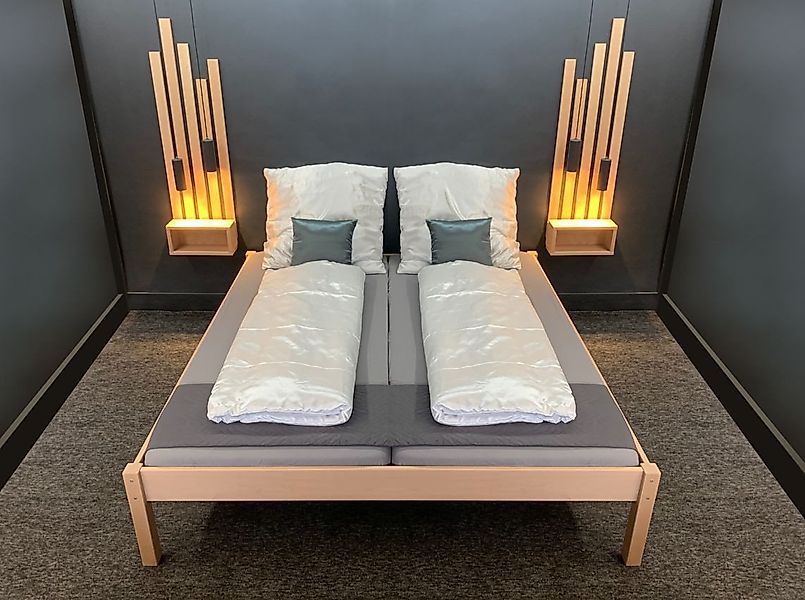 LIEGEWERK Bett BUCHE Seniorenbett Bett Massivholz 90 100 120 140 160 180 x günstig online kaufen