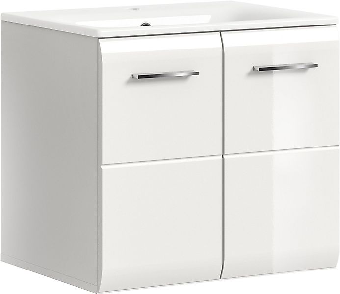 INOSIGN Waschbeckenunterschrank (2-St) Florenz, Waschtisch inkl. Waschbecke günstig online kaufen