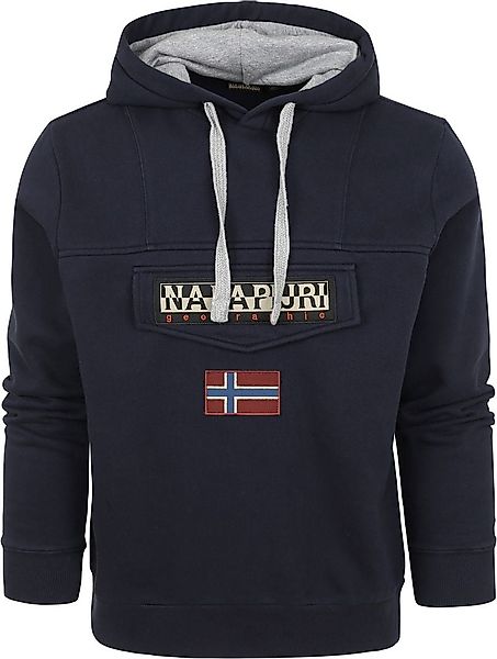 Napapijri Burgee Pullover Blau - Größe L günstig online kaufen
