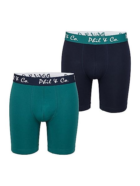 Phil & Co. Langer Boxer Long Boxer Briefs (2-St) Retroshorts - langes Bein günstig online kaufen