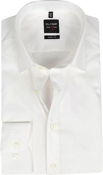 OLYMP Level Five Body Fit Hemd Off White - Größe 39 günstig online kaufen