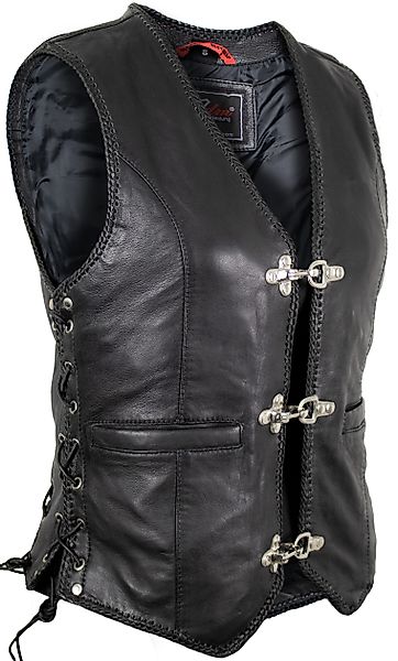 MDM Lederweste Damen Lederweste aus weichem günstig online kaufen