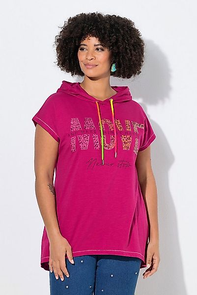 Angel of Style T-Shirt T-Shirt Kapuze MOVE-Schriftzug Halbarm günstig online kaufen