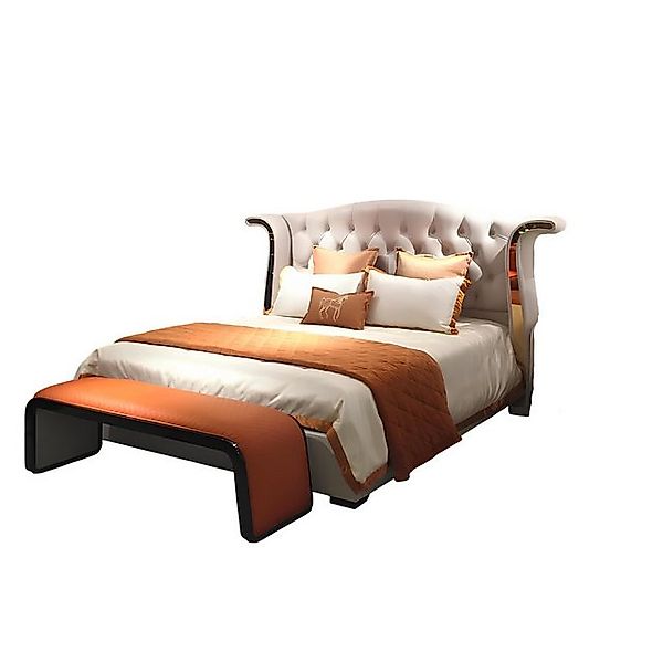 Xlmoebel Bett Stilvolles 180x200 Samt Hotel Metall Doppelbett für das Schla günstig online kaufen