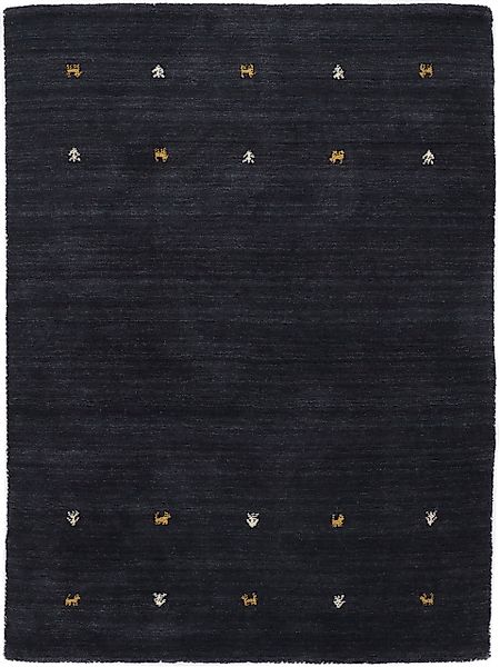 carpetfine Wollteppich »Gabbeh Uni, auch als Läufer und Rund erhältlich«, r günstig online kaufen