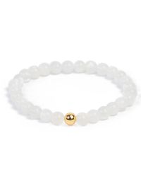 MayTree Armband Echter Mondstein 6mm, Geschenk günstig online kaufen