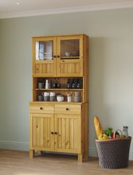 Home affaire Küchenbuffet "Alby2" Mit Metallgriffen, Breite 85 cm günstig online kaufen