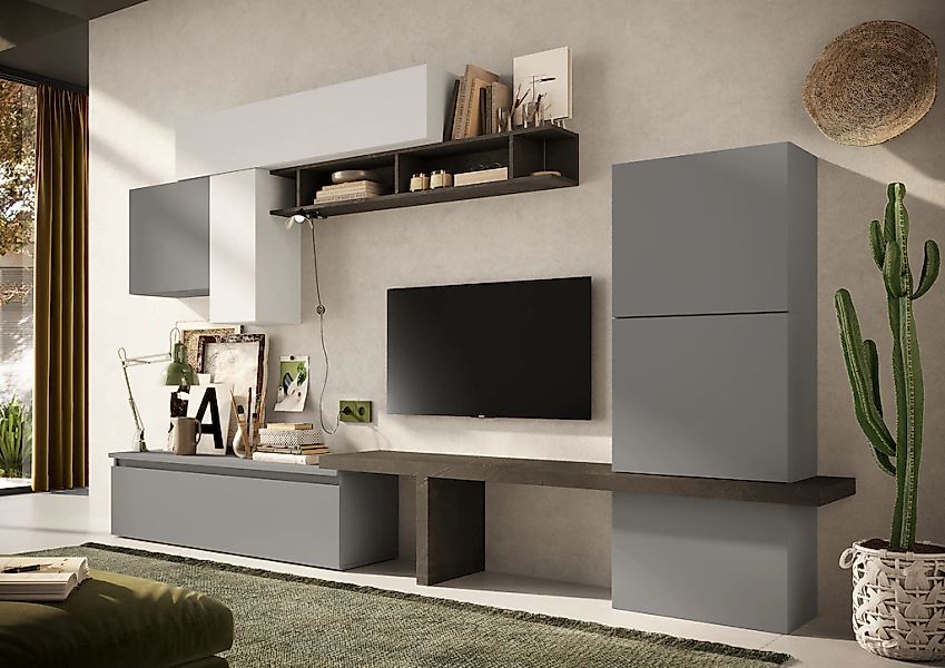 INOSIGN Wohnwand "Infinity, 9tlg. Breite 295 cm, Höhe variabel, Schrankwand günstig online kaufen