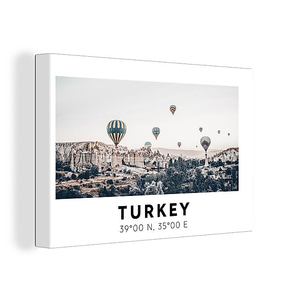 OneMillionCanvasses® Leinwandbild Türkei - Kappadokien - günstig online kaufen
