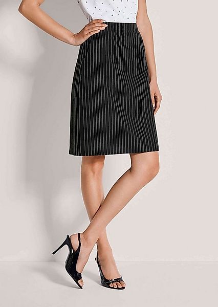 MADELEINE Bleistiftrock Bleistiftrock mit Nadelstreifen Jerseyrock mit Form günstig online kaufen