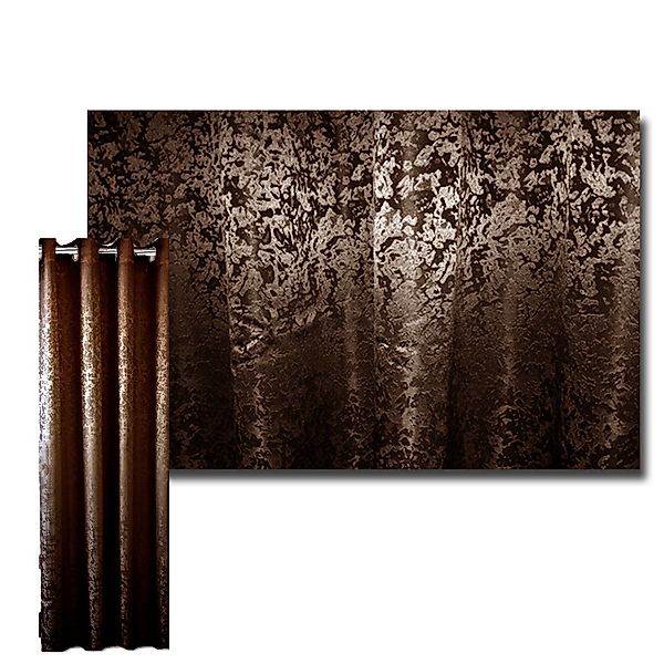 JEMIDI Scheibengardine Vorhang blickdicht, 140x245 cm, günstig online kaufen