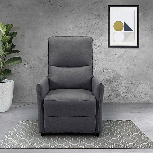 INOSIGN Relaxsessel CURRIE, mit Liegefunktion, Webstoff-Bezug, Federkern, R günstig online kaufen