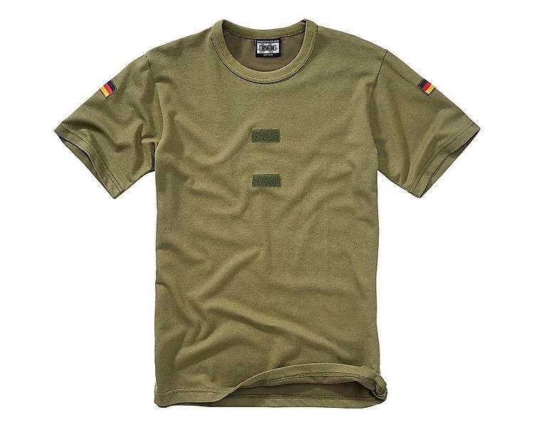 BWuM T-Shirt BWuM Bundeswehr Tropenshirt mit Flaggen & Klett günstig online kaufen