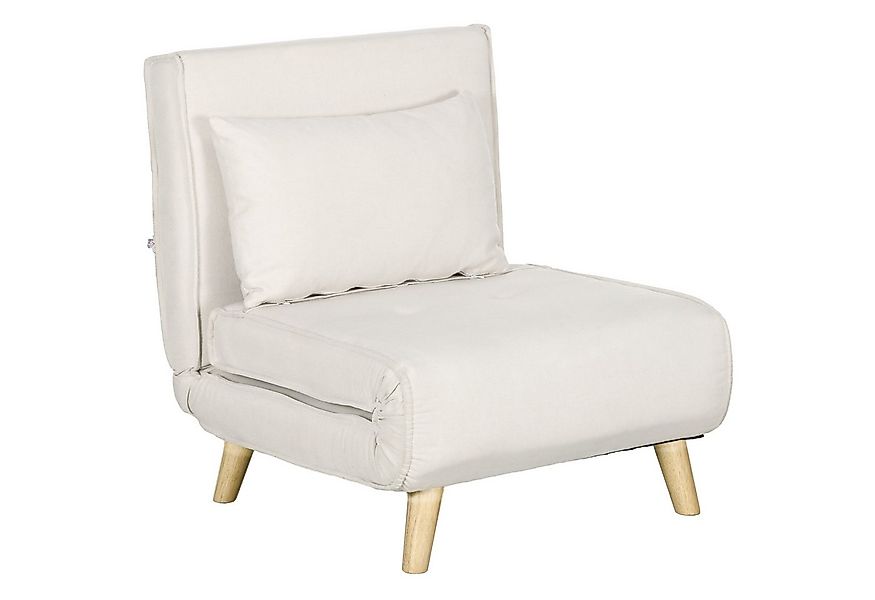 HOMCOM Schlafsofa Klappsessel mit Bettfunktion, Klappsessel 1 Teile, für Wo günstig online kaufen