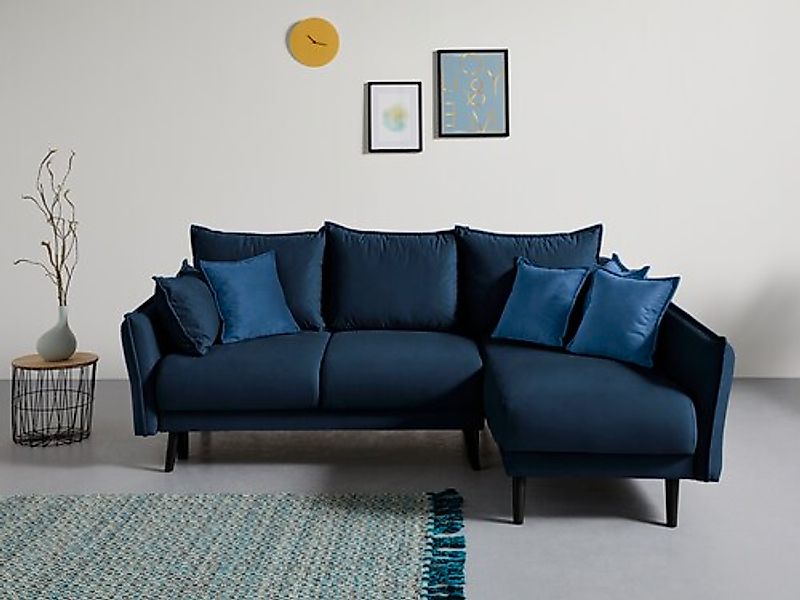 Home affaire Ecksofa »Asra L-Form« incl. Bettfunktion und Bettkasten, Seite günstig online kaufen