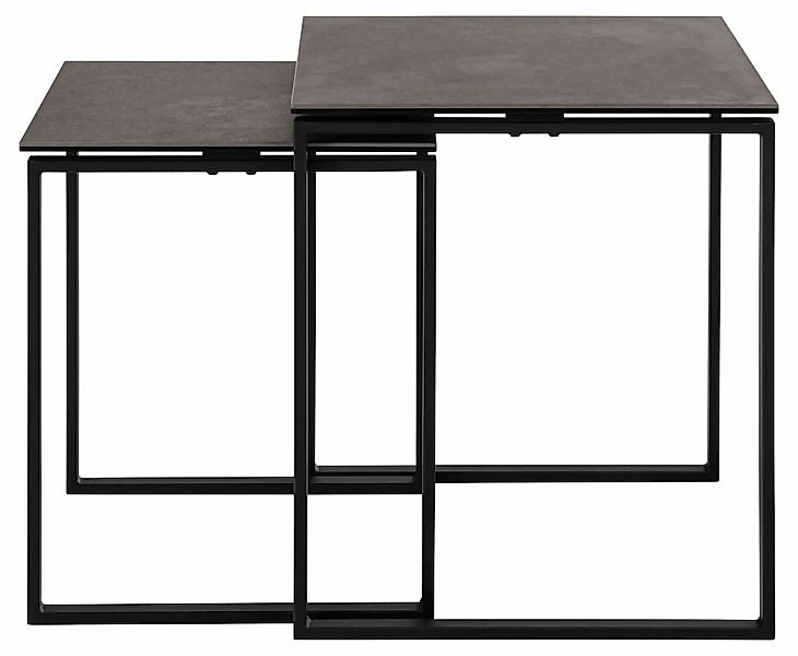 ACTONA GROUP Couchtisch "Katrine, 2er-Set, Kaffetisch, Keramik-Tischplatte, günstig online kaufen