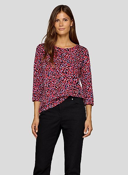 Rabe 3/4-Arm-Shirt Sommershirt mit All-Over Print günstig online kaufen