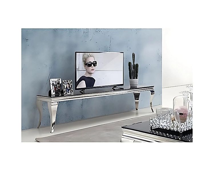 alesvelt TV-Bank Milano Tischplatte aus Glas 180 cm günstig online kaufen