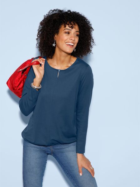 Classic Basics Langarmshirt "Langarm-Shirt" 1 Stk. tlg. günstig online kaufen