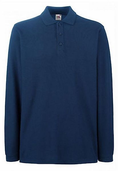 Fruit of the Loom Langarm-Poloshirt Herren Premium Long Sleeve Poloshirt günstig online kaufen