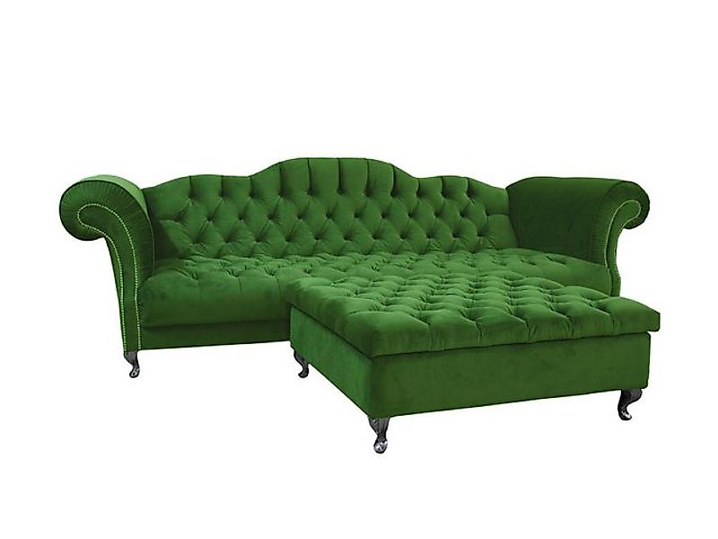 Xlmoebel Sofa Designer Sofa Chesterfield Polster Couchen Garnitur Couch SLI günstig online kaufen