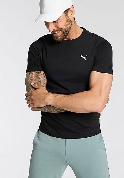 PUMA T-Shirt ESS LOGO TEE MULTIPACK M (2-tlg) Regular Fit, sportlicher Stil günstig online kaufen