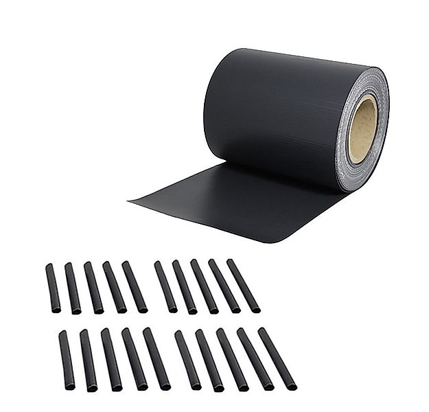 Mucola Sichtschutzstreifen 65M PVC Zaunfolie Anthrazit Sichtschutz blickdic günstig online kaufen