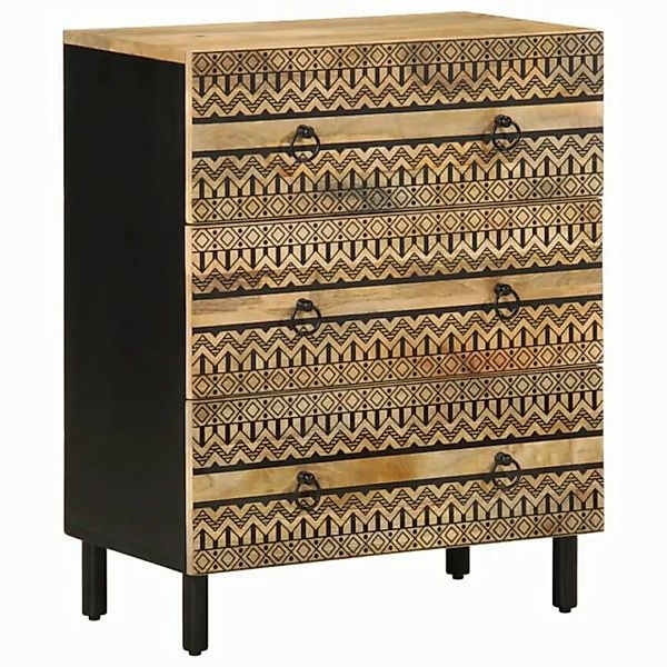 vidaXL Fächerschrank Sideboard 60x33,5x75 cm Raues holz (1-St) günstig online kaufen