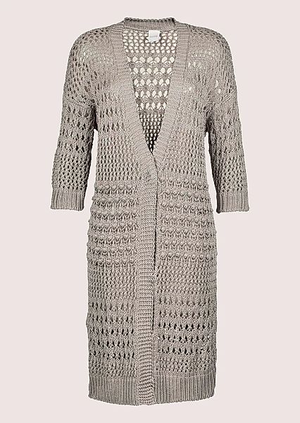 MADELEINE Strickjacke "Strickjacke Lange Strickjacke mit Ajour-Muster" günstig online kaufen