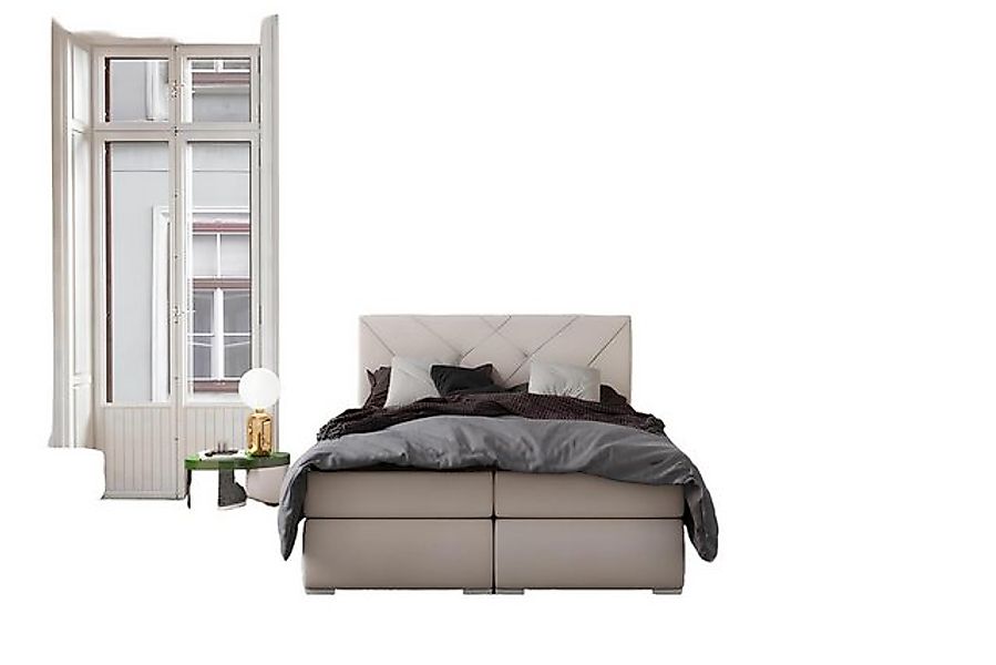 Xlmoebel Bett Luxuriöses Doppelbett mit moderner Boxspring-Funktionalität u günstig online kaufen