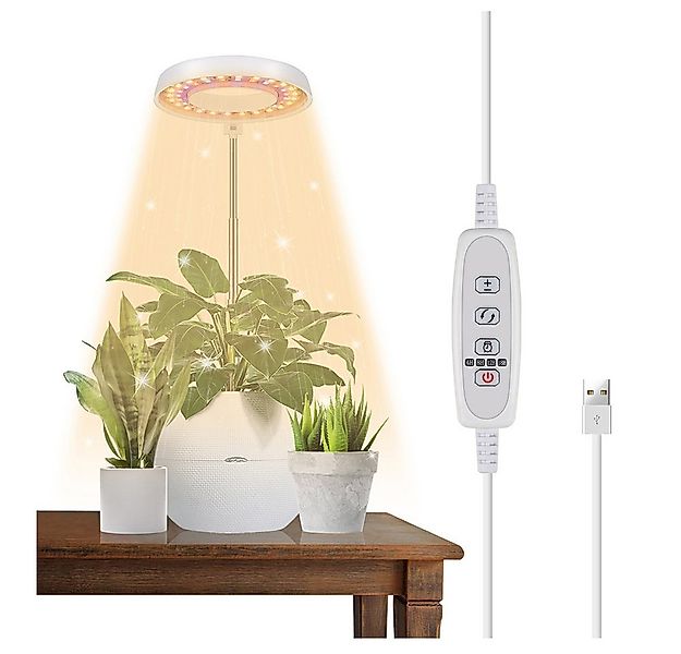 Laybasic Pflanzenlampe LED Vollspektrum Pflanzenlicht,3 Licht Modus Pflanze günstig online kaufen