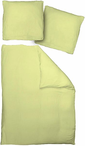 Adam Bettwäsche "Uni Collection light" 2 Stk. aus 100 % Bio-Baumwolle, 2 te günstig online kaufen